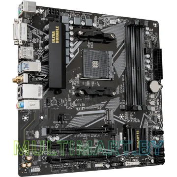 Материнская плата Gigabyte B550M DS3H AC (rev. 1.7) картинка 2